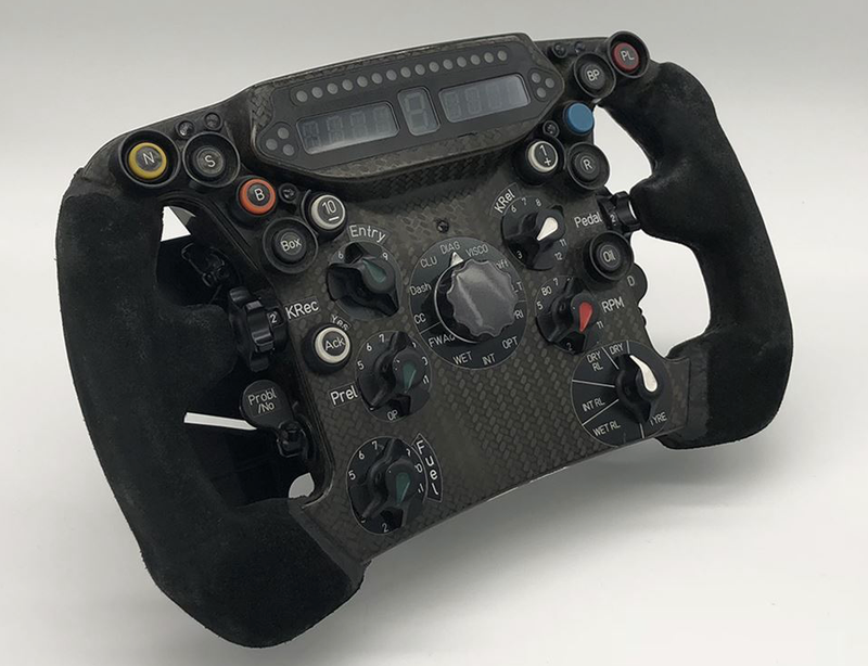 Illustration for article titled This Formula One Steering Wheel Is an Absolute Steal at $11,295